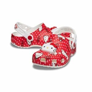 Hello Kitty Crocs Size 8C